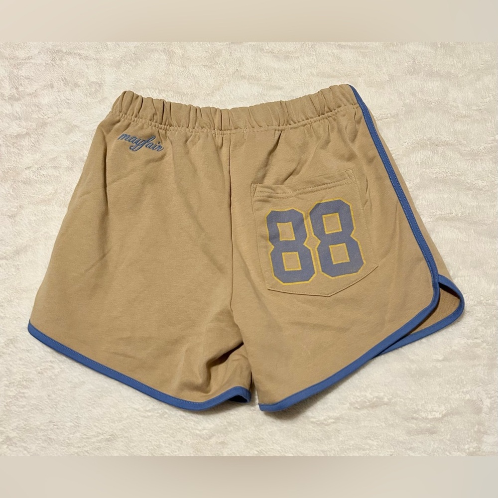 NWT The Mayfair Group Angel Track & Field Vintage Sweatshorts XS $88 - Picture 5 of 9